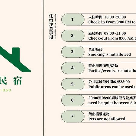 沁杋民宿 Chin Fan B&B Hualien Dış mekan fotoğraf